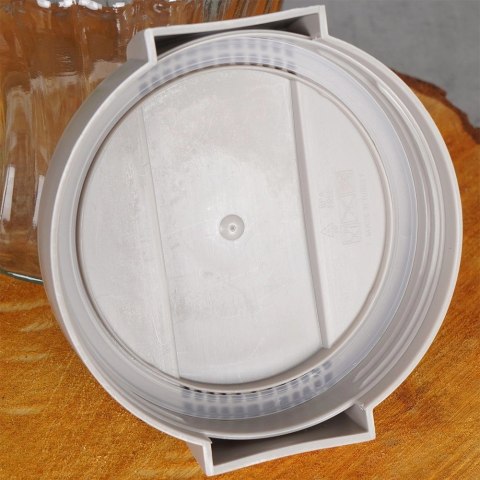 Pojemnik Szklany na Produkty Sypkie 900 ml EXCELLENT 11,5 x 11,5 x 14 cm