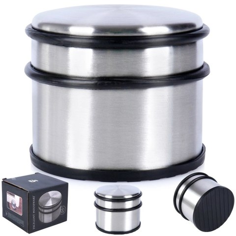 Stoper do Drzwi Ciężki Stalowy Gumowany Ogranicznik bez Montażu EH