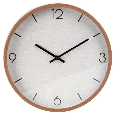 Zegar na Ścianie Ścienny Brązowy Klasyczny Ozdobny Dekoracyjny VILDE 29,5cm