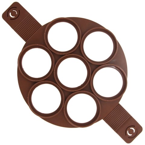 Forma do Jajek ORION SILLINIE Silikonowa 24 cm na 7 szt. Okrągła