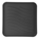 Mata na Buty Ociekowa 38 x 38 x 2,5 cm z Wypustkami Ochronna Czarna ORION