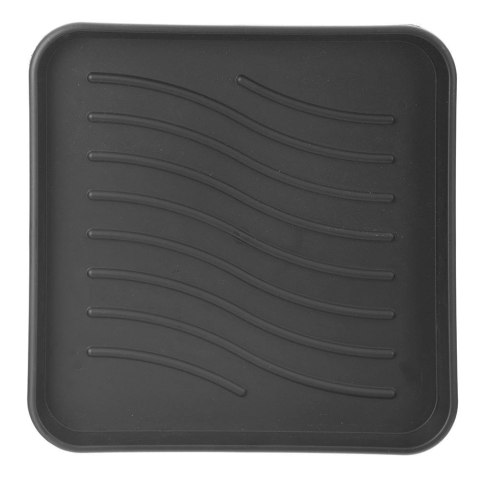 Mata na Buty Ociekowa 38 x 38 x 2,5 cm z Wypustkami Ochronna Czarna ORION