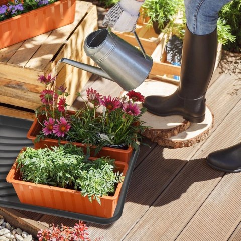 Mata na Buty Ociekowa 50 x 38 x 2,5 cm z Wypustkami Ochronna Czarna ORION