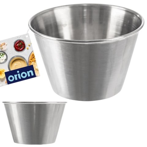 Miseczka na Sos 9,5 cm 240 ml Stal Nierdzewna Srebrna do Zmywarki ORION