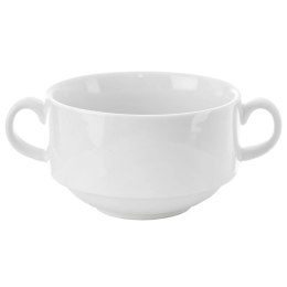 Bulionówka MONA 290 ml Porcelana z Uchwytami do Zmywarki i Mikrofali ORION