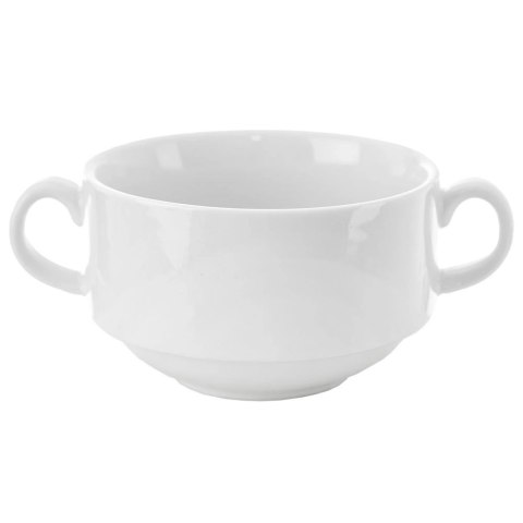 Bulionówka MONA 290 ml Porcelana z Uchwytami do Zmywarki i Mikrofali ORION