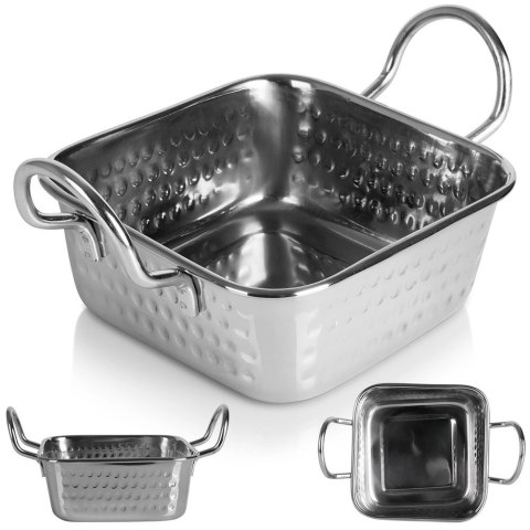 Naczynie do Serwowania 11,5 x 11,5 cm 400 ml Stal Nierdzewna VILDE