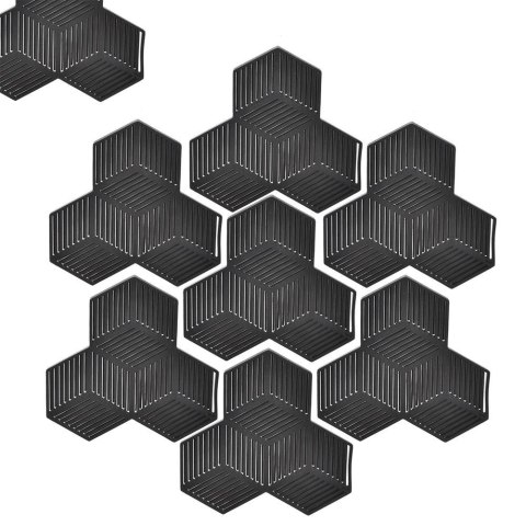 Podstawka pod Garnek Silikonowa Czarna 13,5 x 13,5 cm ORION Kwadrat