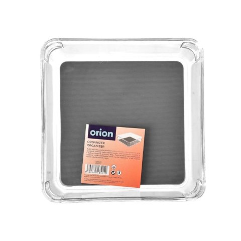Pojemnik Organizer Szuflady GREY 16 x 16 x 4,5 cm ORION Antypoślizgowy