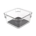 Pojemnik Organizer Szuflady GREY Mały 9 x 9 x 4,5 cm ORION Antypoślizgowy