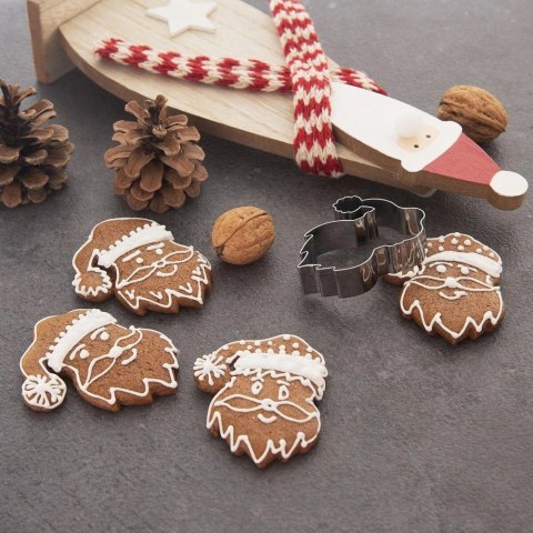 Wykrawacz do Ciastek Mikołaj 7 x 5,5 cm Stal Nierdzewna do Zmywarki ORION