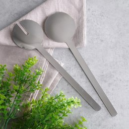 Łyżki do Sałatek Stal Nierdzewna Srebrne 26 x 7 cm 2 Szt. EXCELLENT