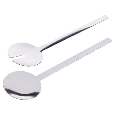 Łyżki do Sałatek Stal Nierdzewna Srebrne 26 x 7 cm 2 Szt. EXCELLENT