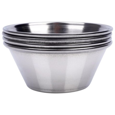 Miseczka na Sos 40 ml Stal Nierdzewna Zestaw 4 szt EXCELLENT HOUSEWARE