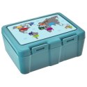 Pojemnik Lunchbox Dzielony Zestaw Sztućce 1 L ORION z Klipsami 18 x 14 cm