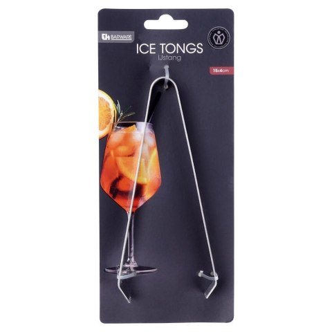 Szczypce do Lodu Kostek Cukru Ze Stali Nierdzewnej Eleganckie 15 cm EH