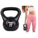 Hantla Kettlebell Odważnik Crossfit Fitness Kompozytowy Solidny ENERO 10 kg