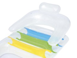 Dmuchany Fotel Materac do Pływania Leżak do Basenu BESTWAY 165x89 cm