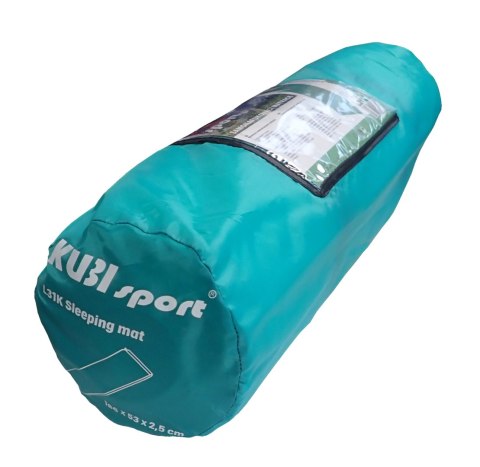 Materac Mata Karimata Turystyczna Lekka Nadmuchiwana KUBISPORT 186x53 cm