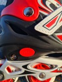 Rolki dla Dzieci Dziecięce Regulowane Czerwone Solidne KUBISPORT r. 39-42