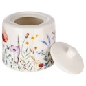 Cukierniczka Cukiernica Porcelanowa Biała Ozdobna Dekor Maki ORION 320 ml