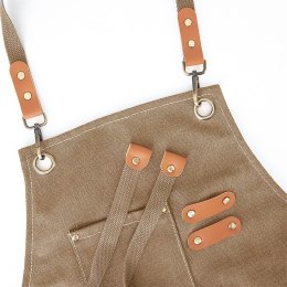 Fartuch Kuchenny do Gotowania Grillowania Wiązany Męski ORION 68 x 74 cm