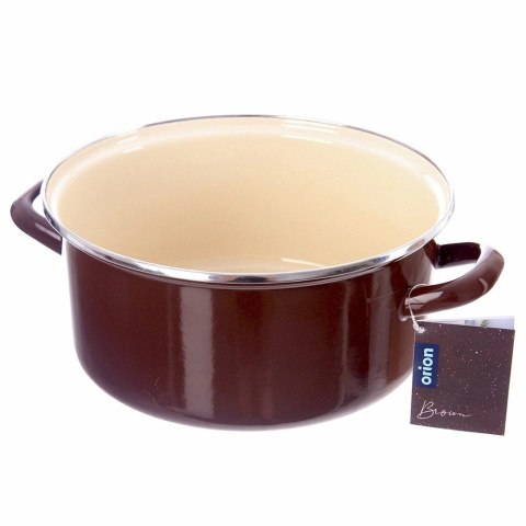 Garnek Emaliowany Tradycyjny Gaz Indukcja do Gotowania ORION 26 cm, 5 l