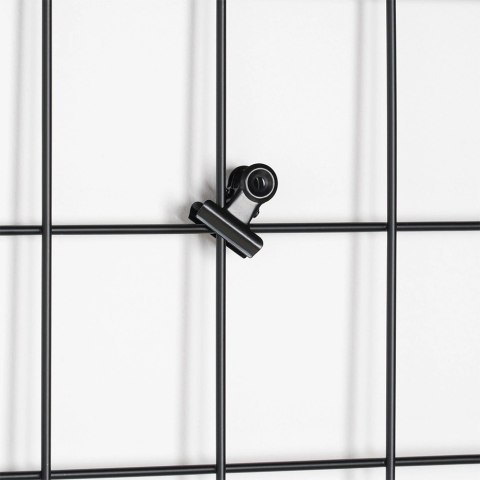 Kratka na Zdjęcia Notatki Ścianę Metalowa Biurowa Czarna VILDE 58 x 72 cm