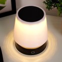 Lampa Lampka Stołowa Nocna LED Biała Bezprzewodowa AMBIANCE 11-29,5 cm