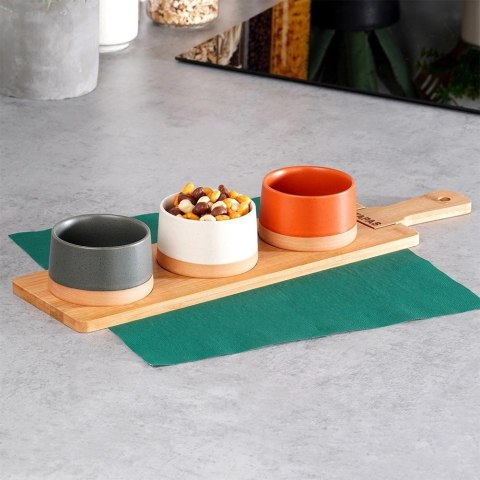 Miseczki na Przekąski Przystawki Ceramiczne EXCELLENT HOUSEWARE 48 cm 4 el.