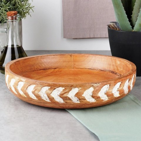 Miska Drewniana do Serwowania Podawania Przystawek ORION 30,5 cm, 2,5 l