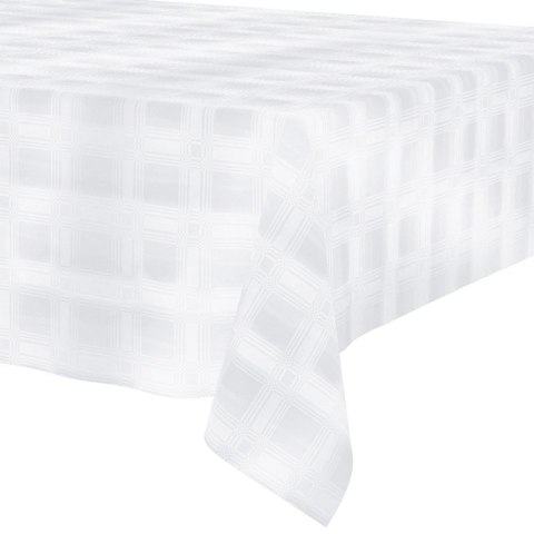 Obrus Plamoodporny Biały Klasyczny Trwały EXCELLENT HOUSEWARE 220x150 cm