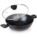Patelnia Granitowa Nieprzywierająca Głęboka Gaz Indukcja ORION 28 cm 3,5l