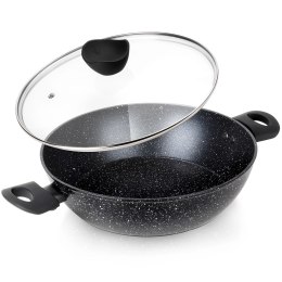 Patelnia Granitowa Nieprzywierająca Głęboka Gaz Indukcja ORION 28 cm 3,5l