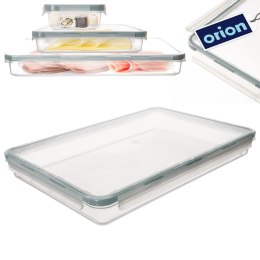 Pojemnik na Jedzenie Ser Wędlinę z Pokrywką Uszczelką Płaski ORION 1,5 l