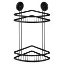Półka pod Prysznic Prysznicowa Metalowa Narożna BATHROOM SOLUTIONS 38 cm