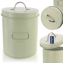 Puszka Pojemnik Kuchenny do Przechowywania Metalowy Zielony ORION 3,3 l