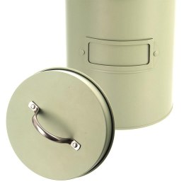 Puszka Pojemnik Kuchenny do Przechowywania Metalowy Zielony ORION 3,3 l