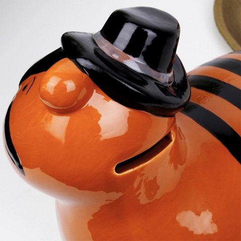 Skarbonka Ceramiczna Tygrys na Prezent dla Dzieci Dorosłych VILDE 10,5x17cm