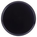 Taca do Serwowania Kelnerska Antypoślizgowa Czarna Okrągła VILDE 35 cm