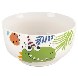 Zestaw Kubek Miseczka dla Dziecka Dziecięcy Porcelanowy Dinozaur ORION 2el.