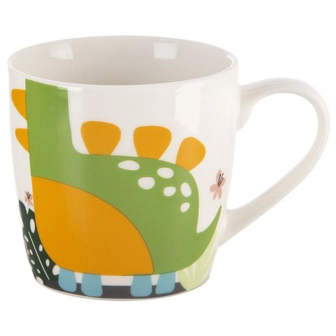 Zestaw Kubek Miseczka dla Dziecka Dziecięcy Porcelanowy Dinozaur ORION 2el.