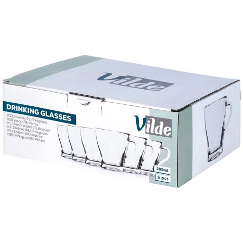 Szklanki 280 ml 6 szt.