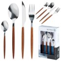 Zestaw Sztućców Stalowych dla 4 Osób Solidne EXCELLENT HOUSEWARE 16 el.