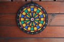 Zestaw Tarcza Soft Perforowana Dart Gra w Rzutki Lotki KUBISPORT 36 cm