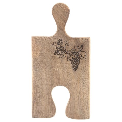 Deska do Krojenia Serwowania Przekąsek Przystawek Drewniana ORION 29,5x15cm