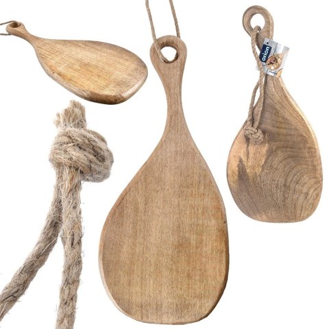 Deska do Krojenia Serwowania Przekąsek Przystawek Drewniana ORION 50x23 cm
