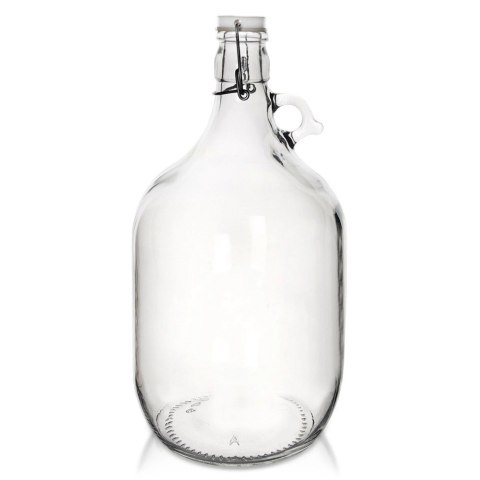 Karafka Butelka ORION 5L Szklana Retro Vintage z Zatrzaskowym Zamknięciem