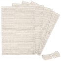 Komplet Zestaw 4 Podkładek na Stół HOME STYLING COLLECTION Bawełna 30x45 cm