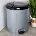 Kosz Pojemnik na Śmieci Odpady Pojemny z Pedałem Plastikowy Szary ORION 50l